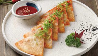 辣白菜芝士饼
